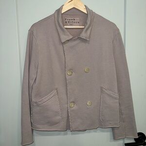 Frank & Eileen Mini Belfast Knit Jacket Biscotti Medium